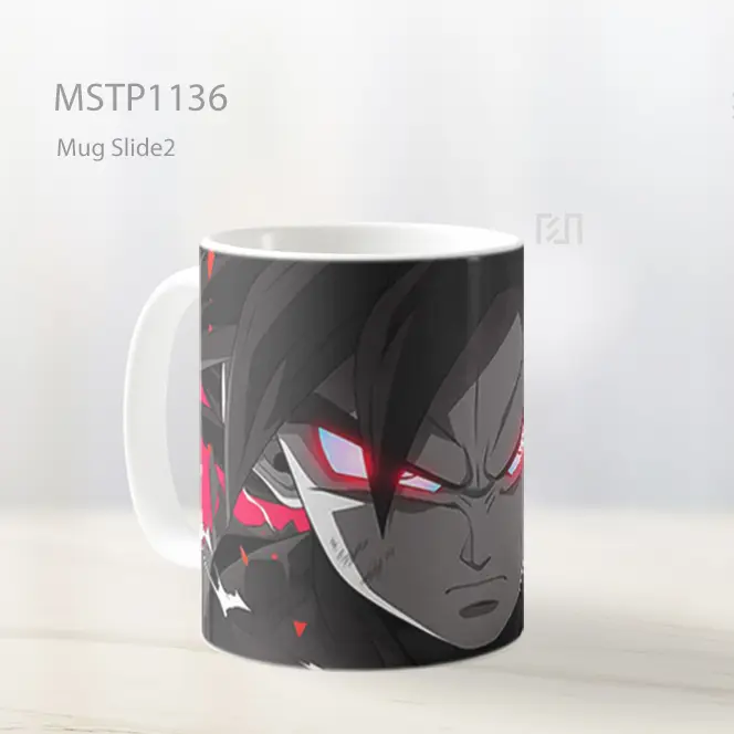 Goku Mata Gelap Bersinar Mug MSTP1136 - All-side / Desain