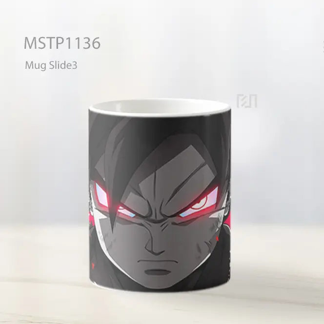 Goku Mata Gelap Bersinar Mug MSTP1136 - All-side / Desain
