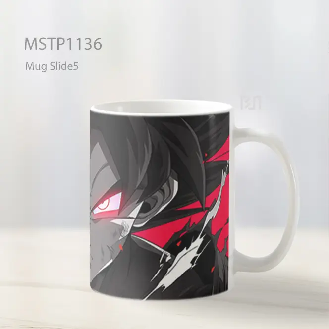 Goku Mata Gelap Bersinar Mug MSTP1136 - All-side / Desain