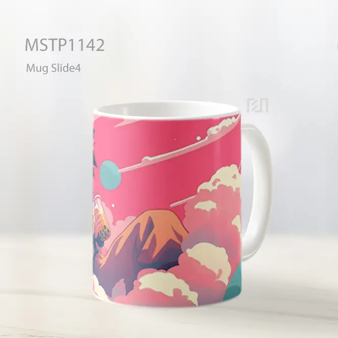 Goku Naik Awan Teh Boba Mug MSTP1142