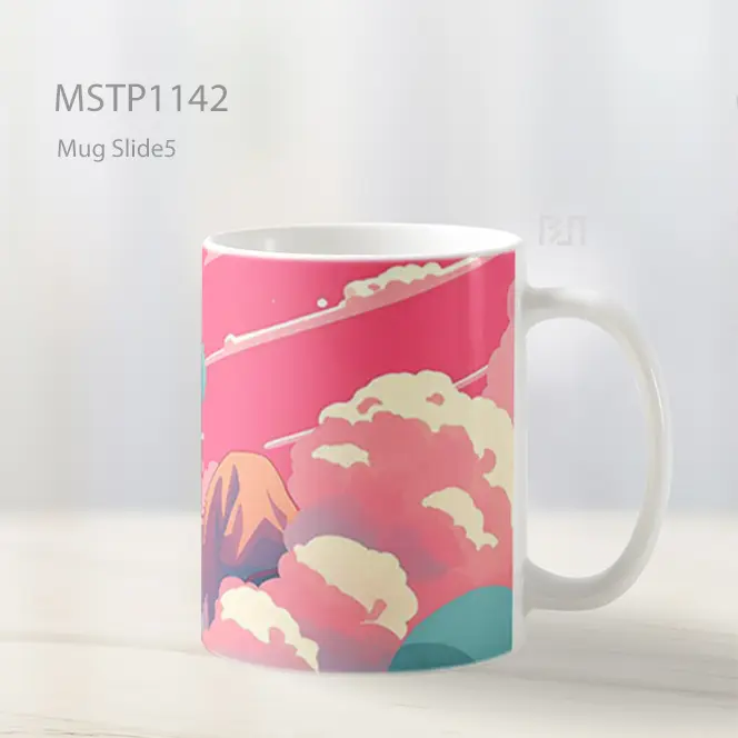 Goku Naik Awan Teh Boba Mug MSTP1142 - All-side / Desain