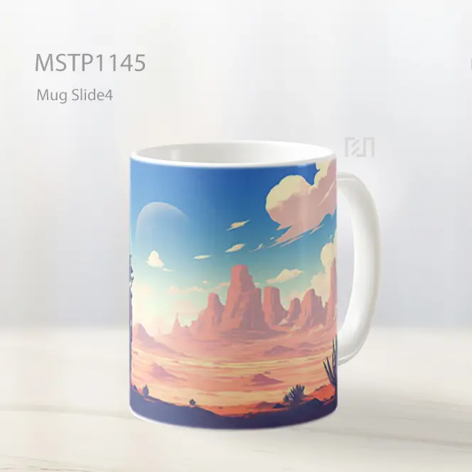 Goku Pemandangan Gurun Mug MSTP1145