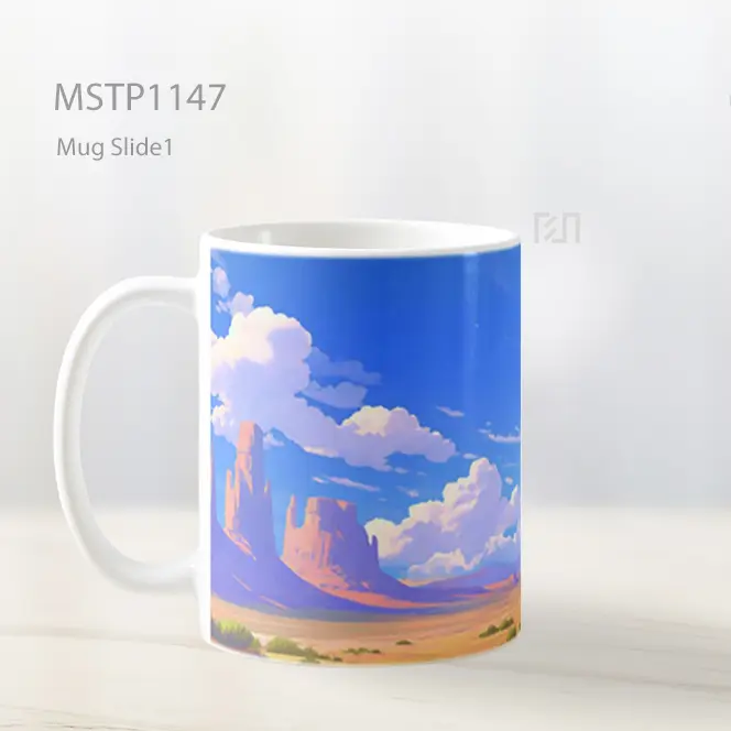 Goku Petualangan Gurun Moto Mug MSTP1147 - All-side / Desain