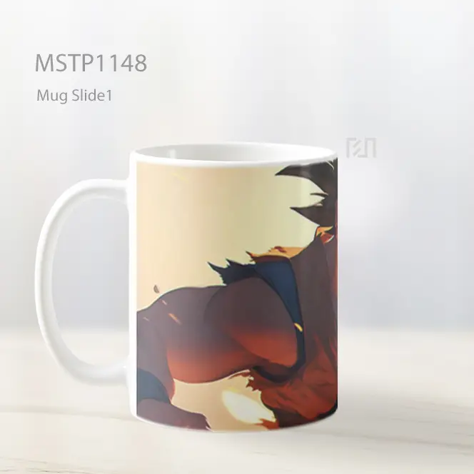 Goku Pose 3D Wallpaper Mug MSTP1148 - All-side / Desain