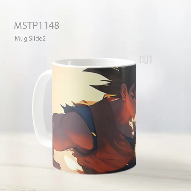 Goku Pose 3D Wallpaper Mug MSTP1148 - All-side / Desain