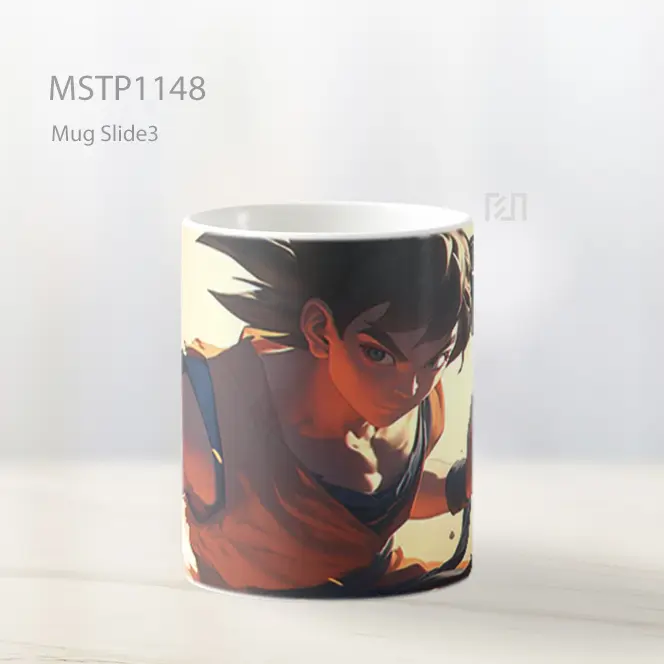 Goku Pose 3D Wallpaper Mug MSTP1148 - All-side / Desain