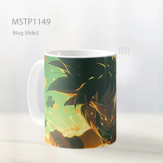 Goku Power Clover St Patricks Day Mug MSTP1149 - All-side / Desain