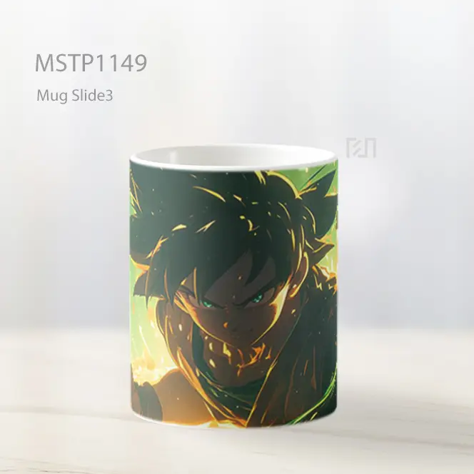 Goku Power Clover St Patricks Day Mug MSTP1149 - All-side / Desain