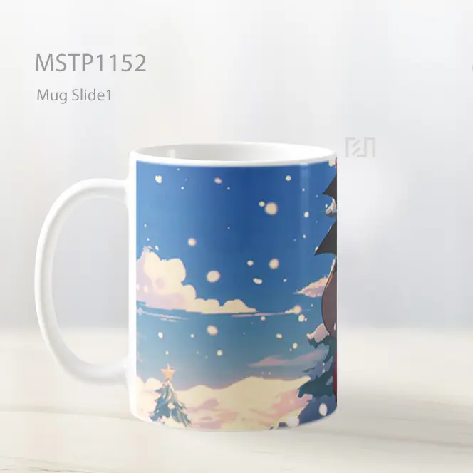 Goku Santa Claus Salju Natal Mug MSTP1152 - All-side / Desain