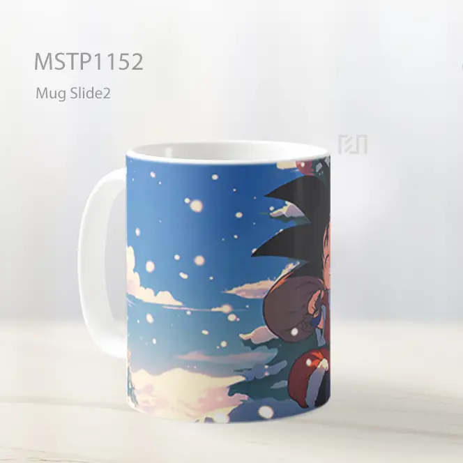 Goku Santa Claus Salju Natal Mug MSTP1152 - All-side / Desain