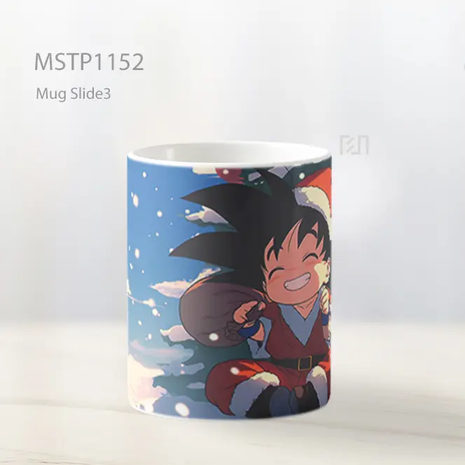 Goku Santa Claus Salju Natal Mug MSTP1152 - All-side / Desain
