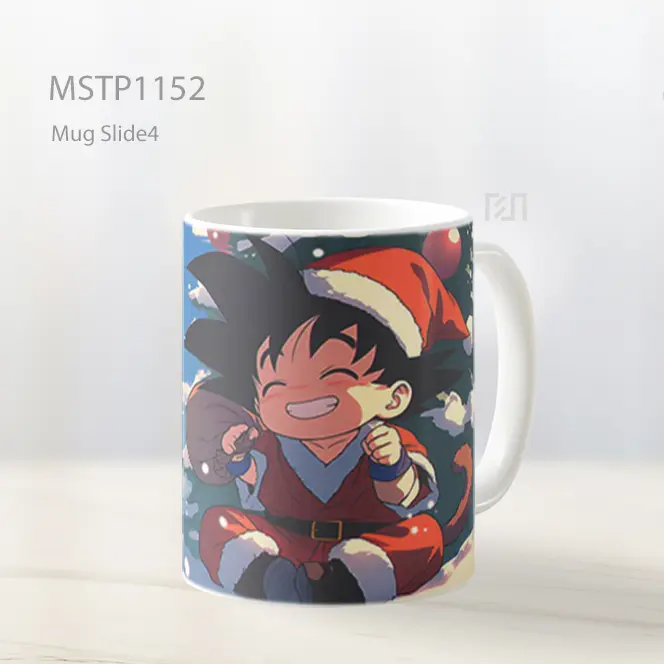 Goku Santa Claus Salju Natal Mug MSTP1152