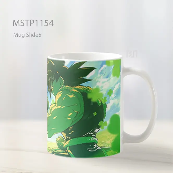 Goku Semanggi St Patricks Day Mug MSTP1154 - All-side / Desain
