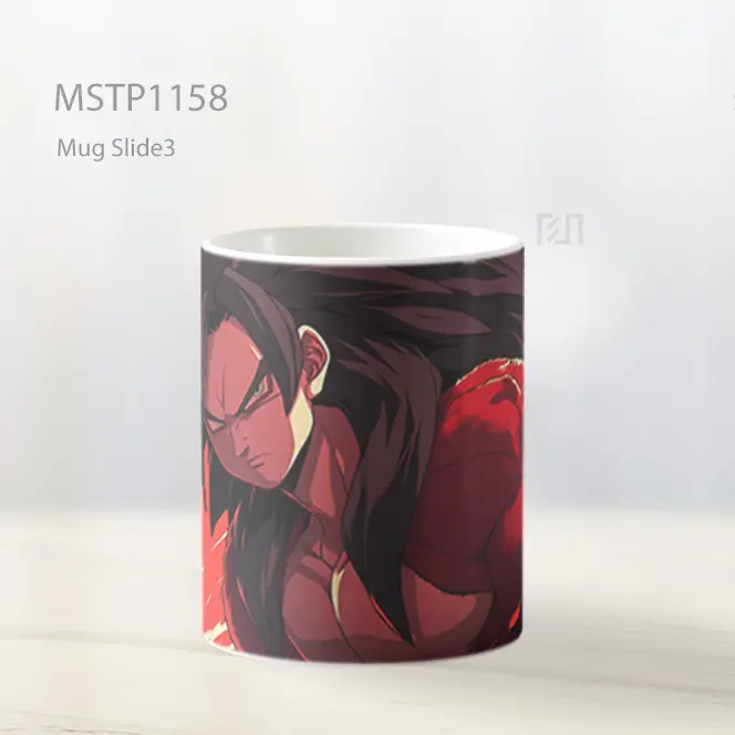 Goku Ssj4 Energi Merah Ganas Mug MSTP1158 - All-side / Desain
