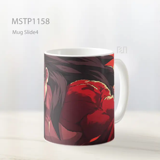 Goku Ssj4 Energi Merah Ganas Mug MSTP1158