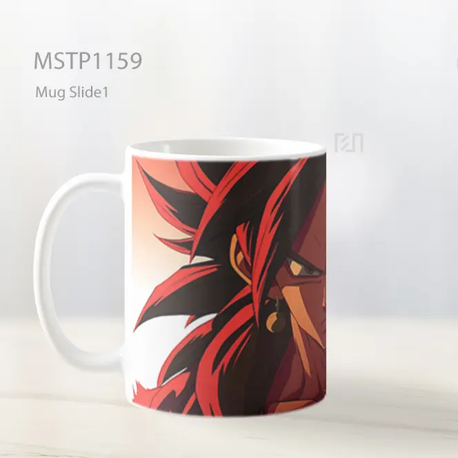 Goku Ssj4 Fusion Warrior Intense Glare Mug MSTP1159 - All-side / Desain
