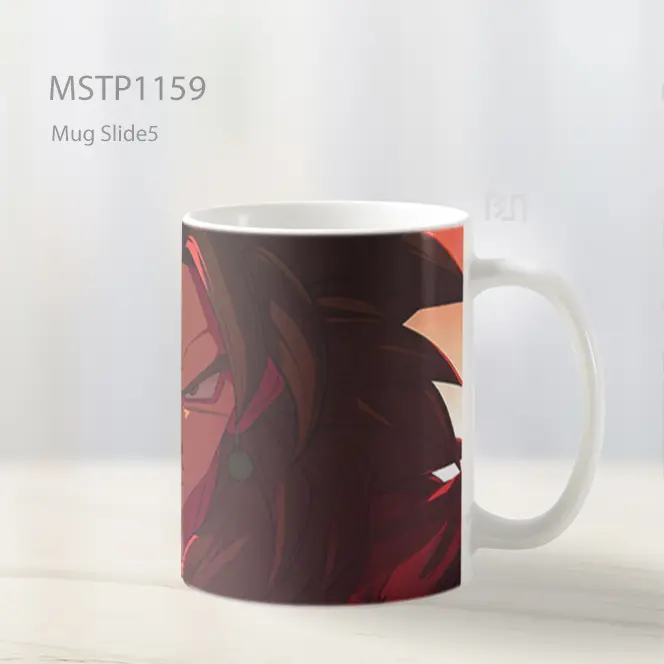 Goku Ssj4 Fusion Warrior Intense Glare Mug MSTP1159 - All-side / Desain