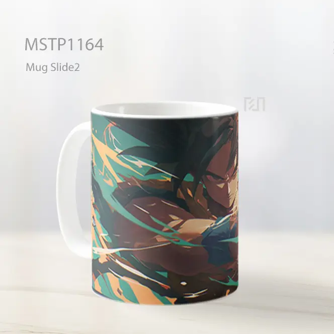 Goku Super Saiyan Energi Mug MSTP1164 - All-side / Desain