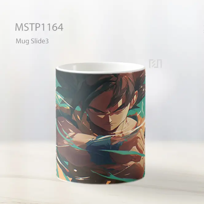Goku Super Saiyan Energi Mug MSTP1164 - All-side / Desain