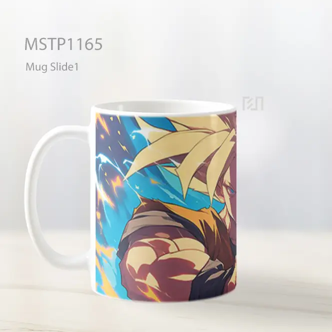Goku Super Saiyan Energy Blast Mug MSTP1165 - All-side / Desain