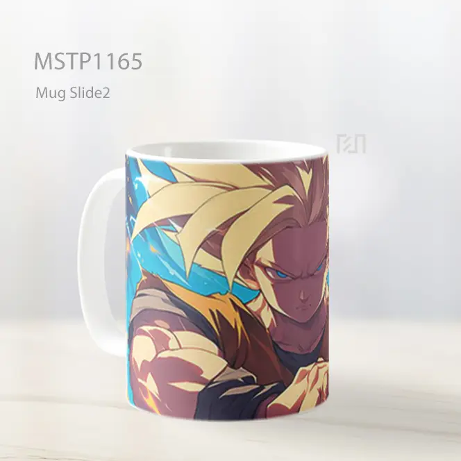 Goku Super Saiyan Energy Blast Mug MSTP1165 - All-side / Desain