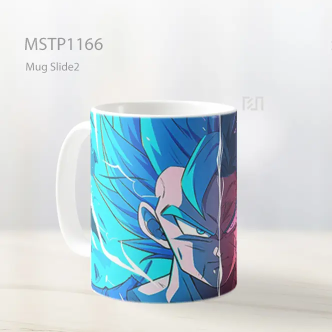 Goku Super Saiyan God Vs Super Saiyan Mug MSTP1166 - All-side / Desain