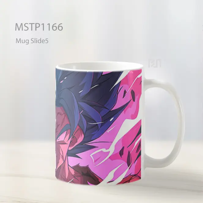 Goku Super Saiyan God Vs Super Saiyan Mug MSTP1166 - All-side / Desain