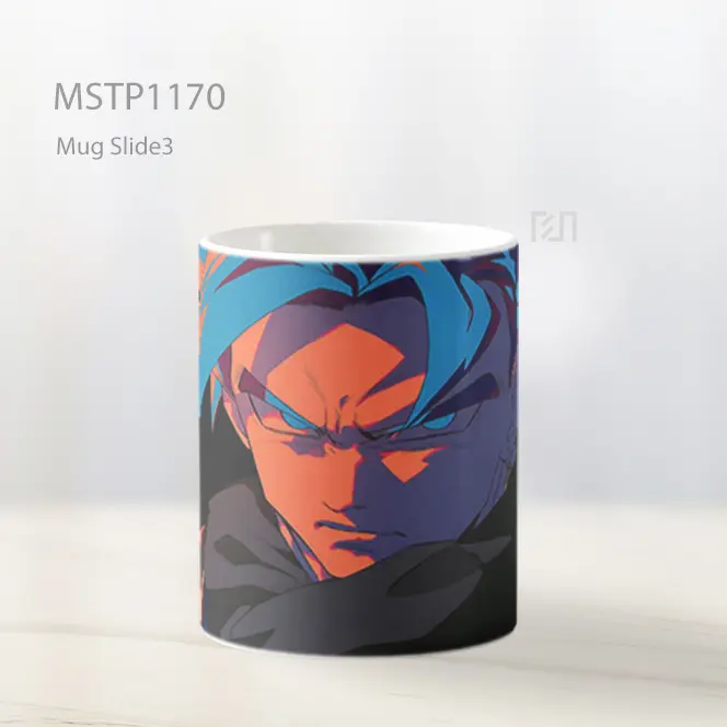 Goku Tatapan Intens Wallpaper Mug MSTP1170 - All-side / Desain