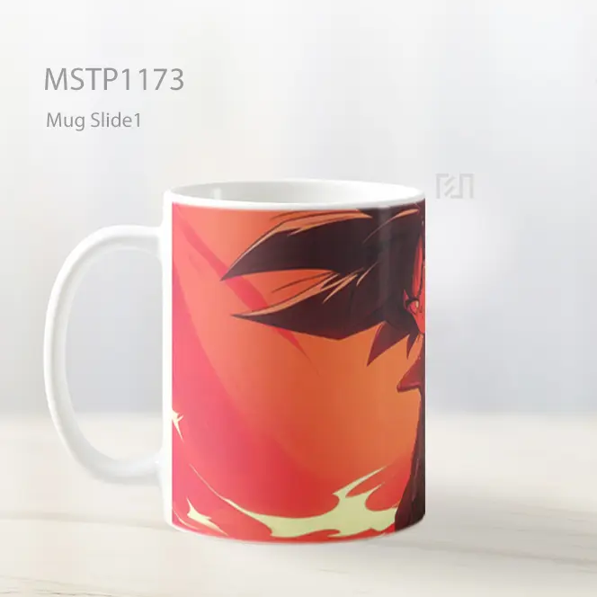 Goku Ultra Instinct Jacket Streetwear Fire Aura Mug MSTP1173 - All-side / Desain