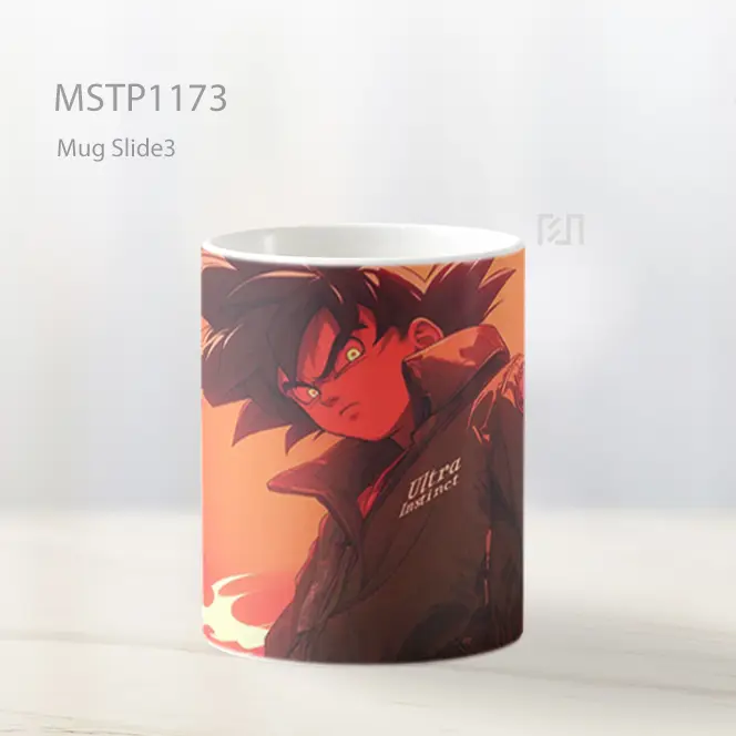 Goku Ultra Instinct Jacket Streetwear Fire Aura Mug MSTP1173 - All-side / Desain