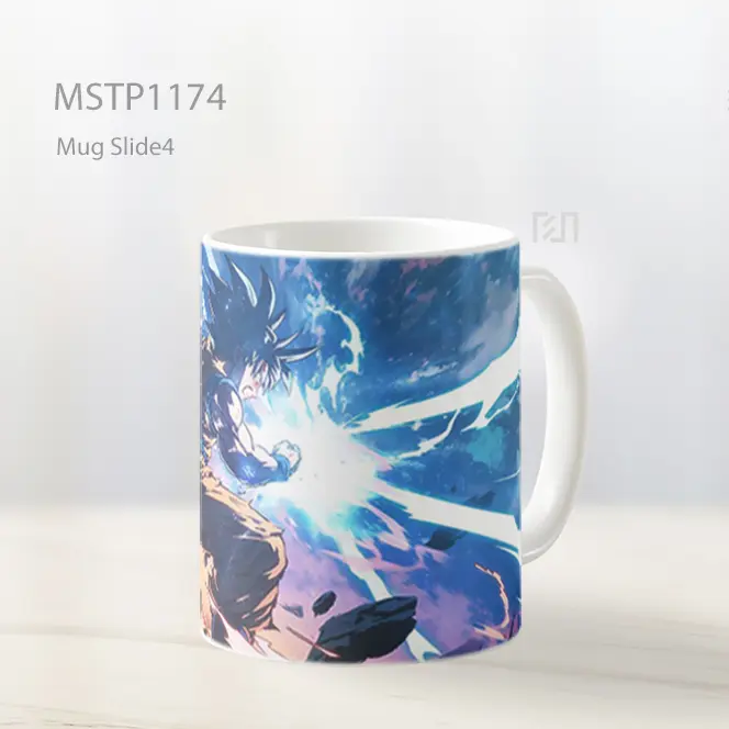 Goku Ultra Instinct Kamehameha Burst Power Mug MSTP1174