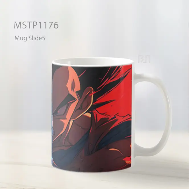 Goku Vegeta Wajah Terpisah Dragon Ball Mug MSTP1176 - All-side / Desain