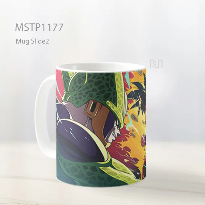 Goku Vs Cell Dragon Ball Z Mug MSTP1177 - All-side / Desain
