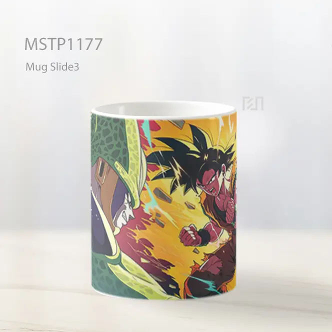 Goku Vs Cell Dragon Ball Z Mug MSTP1177 - All-side / Desain