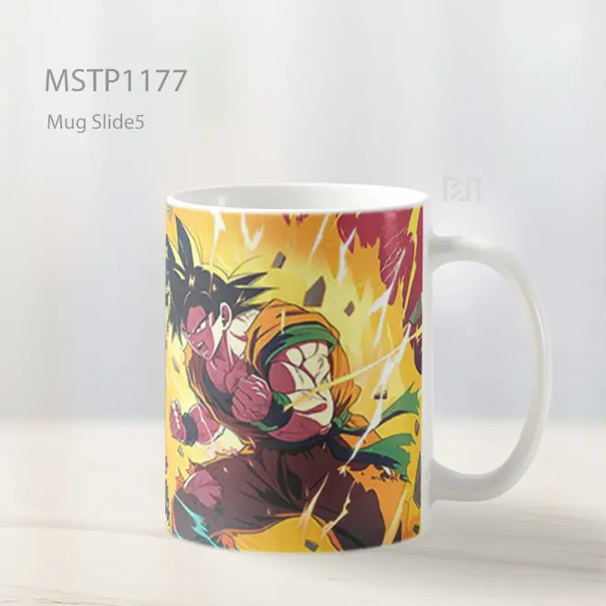 Goku Vs Cell Dragon Ball Z Mug MSTP1177 - All-side / Desain