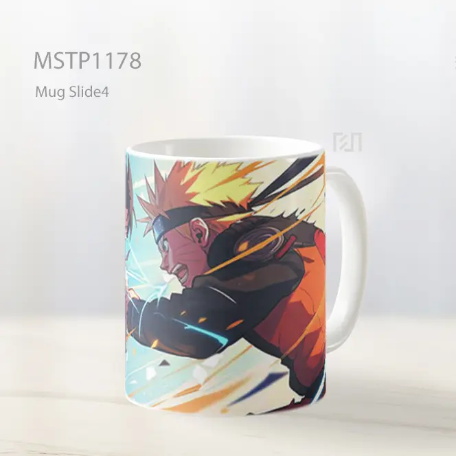 Goku Vs Naruto Dragon Ball Dan Naruto Mug MSTP1178
