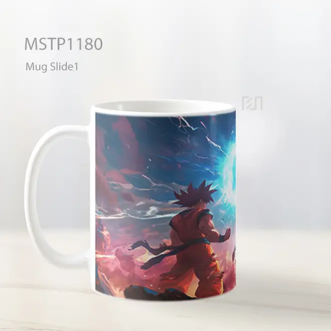 Goku Vs Vegeta Dragon Ball Mug MSTP1180 - All-side / Desain
