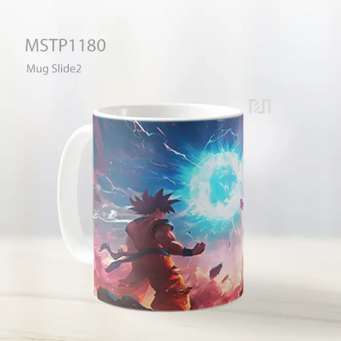 Goku Vs Vegeta Dragon Ball Mug MSTP1180 - All-side / Desain