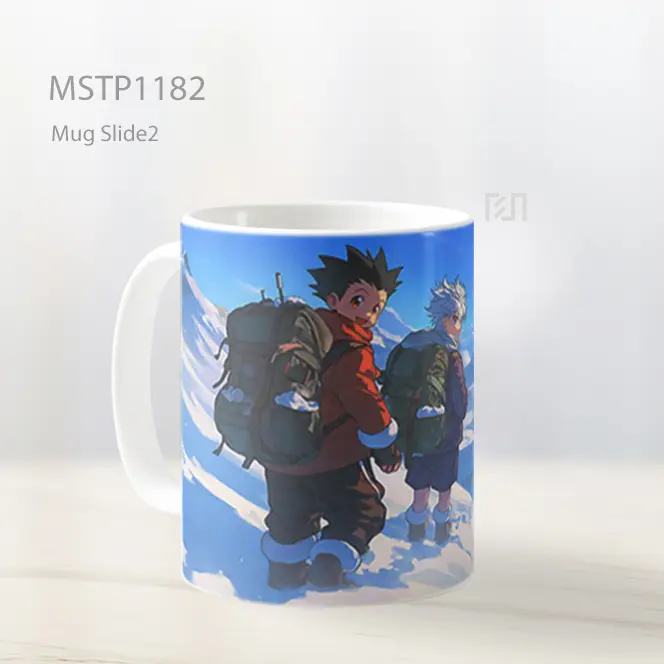 Gon And Killua Ekspedisi Salju Mug MSTP1182 - All-side / Desain