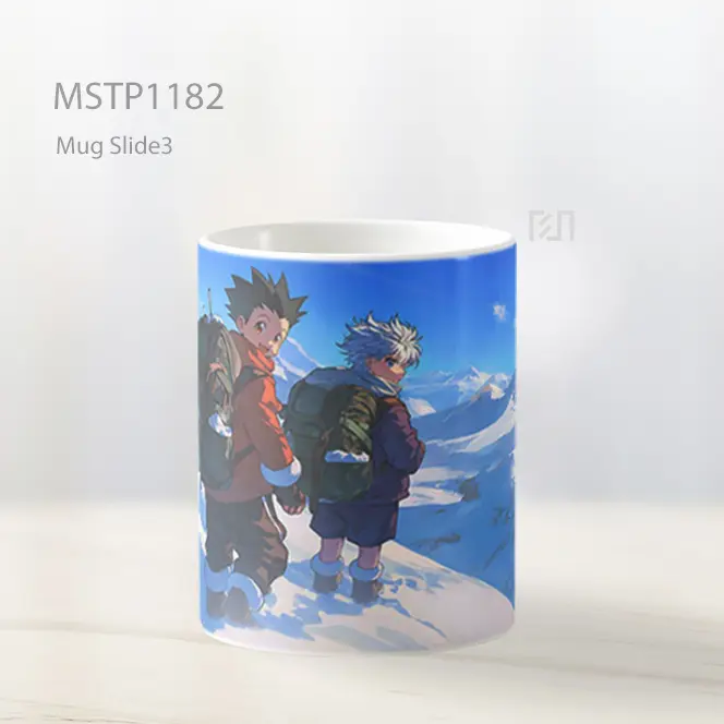 Gon And Killua Ekspedisi Salju Mug MSTP1182 - All-side / Desain