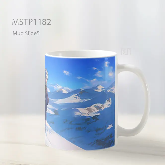 Gon And Killua Ekspedisi Salju Mug MSTP1182 - All-side / Desain