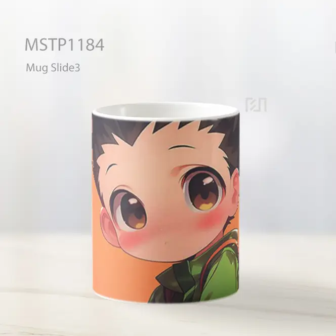 Gon Dengan Ransel Chibi Mug MSTP1184 - All-side / Desain