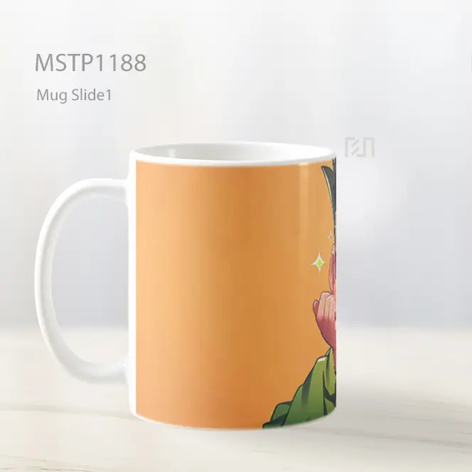Gon Freecss Chibi Wajah Berkilau Mug MSTP1188 - All-side / Desain