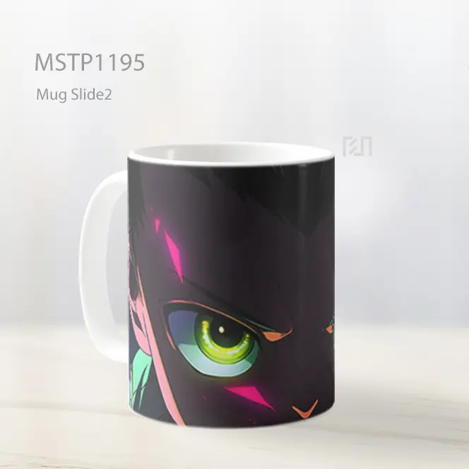 Gon Freecss Mata Hijau Bersinar Mug MSTP1195 - All-side / Desain