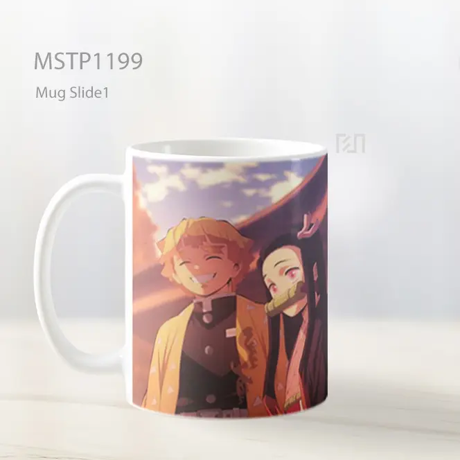 Grup Demon Slayer Ceria Mug MSTP1199 - All-side / Desain