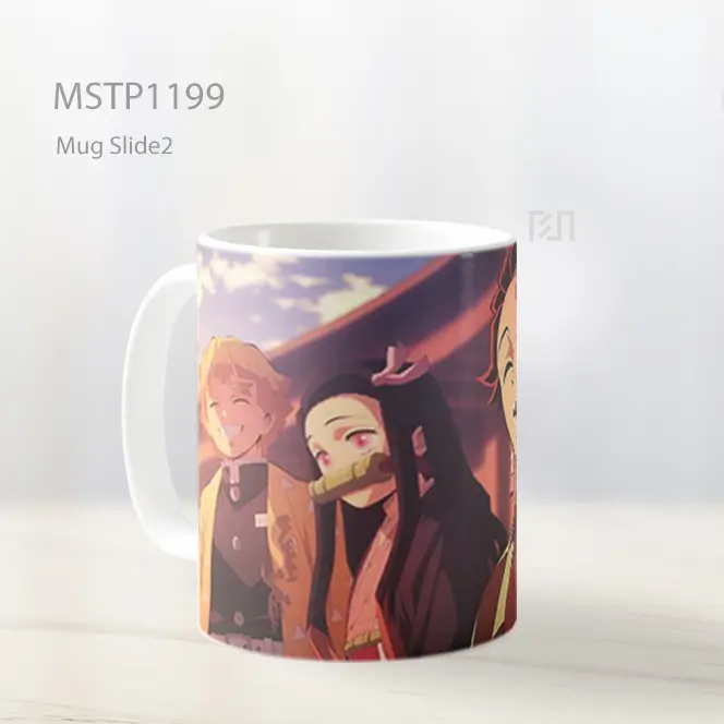 Grup Demon Slayer Ceria Mug MSTP1199 - All-side / Desain