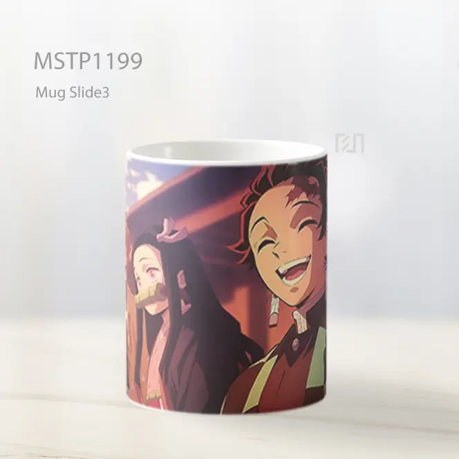 Grup Demon Slayer Ceria Mug MSTP1199 - All-side / Desain