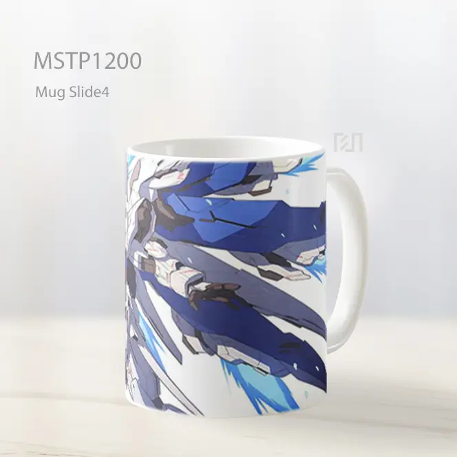 Gundam Freedom Mecha Cool Background Mug MSTP1200