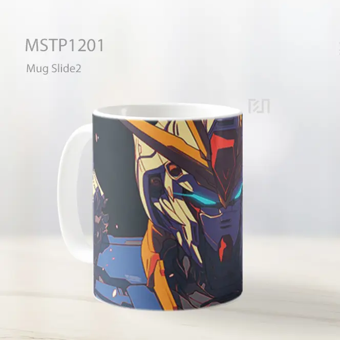 Gundam Freedom Mecha Mug MSTP1201 - All-side / Desain