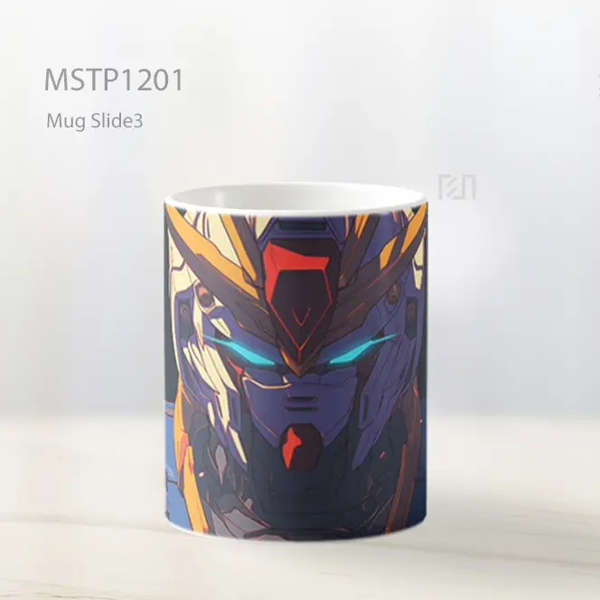 Gundam Freedom Mecha Mug MSTP1201 - All-side / Desain